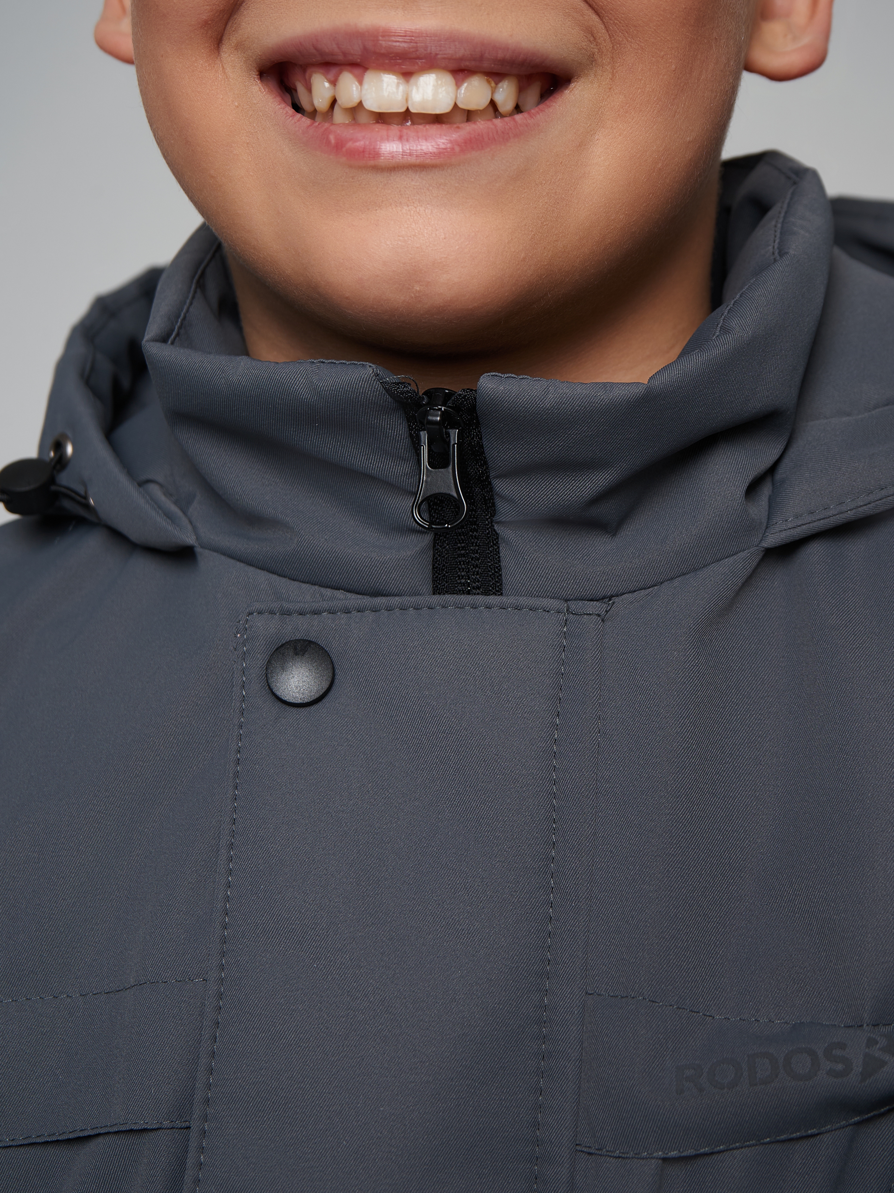 Парка RODOS М-305/серый - фото 9