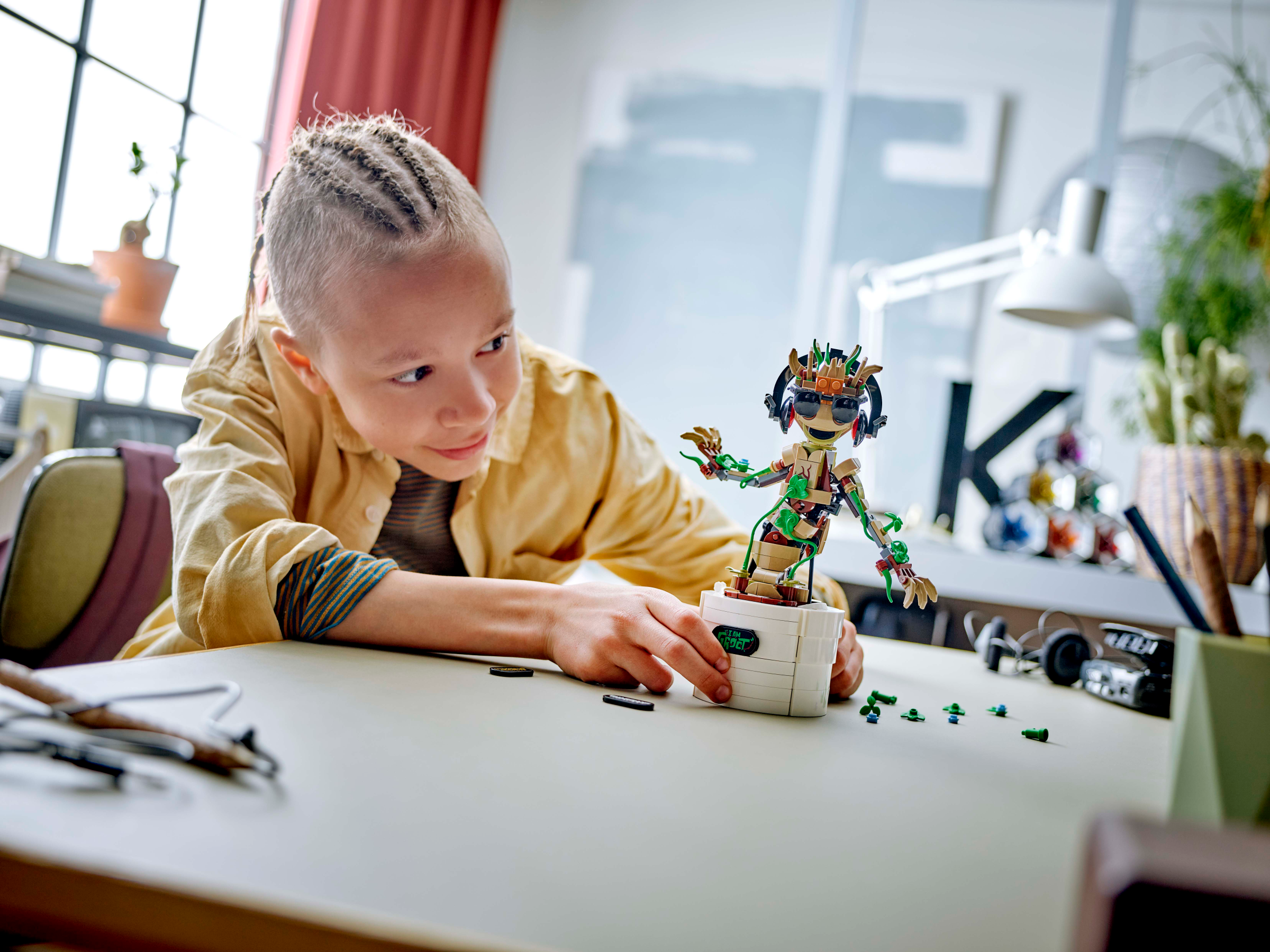 Конструктор LEGO Marvel Super Heroes Танцующий Грут блочный - фото 5