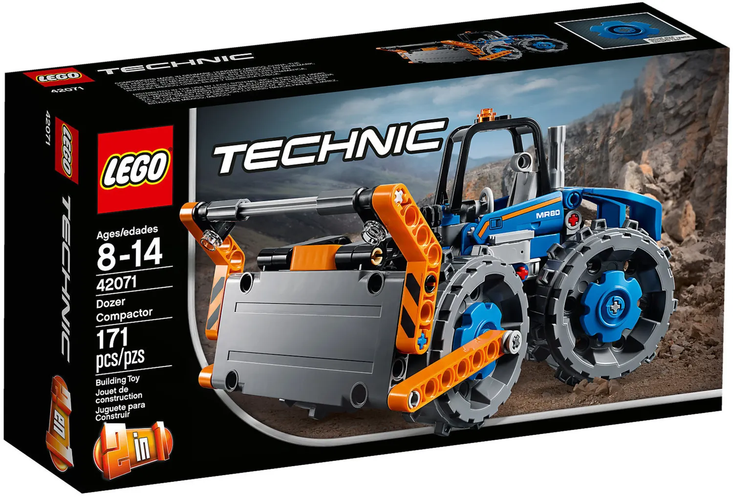 Конструктор LEGO Technic 42071 171 дет. - фото 1