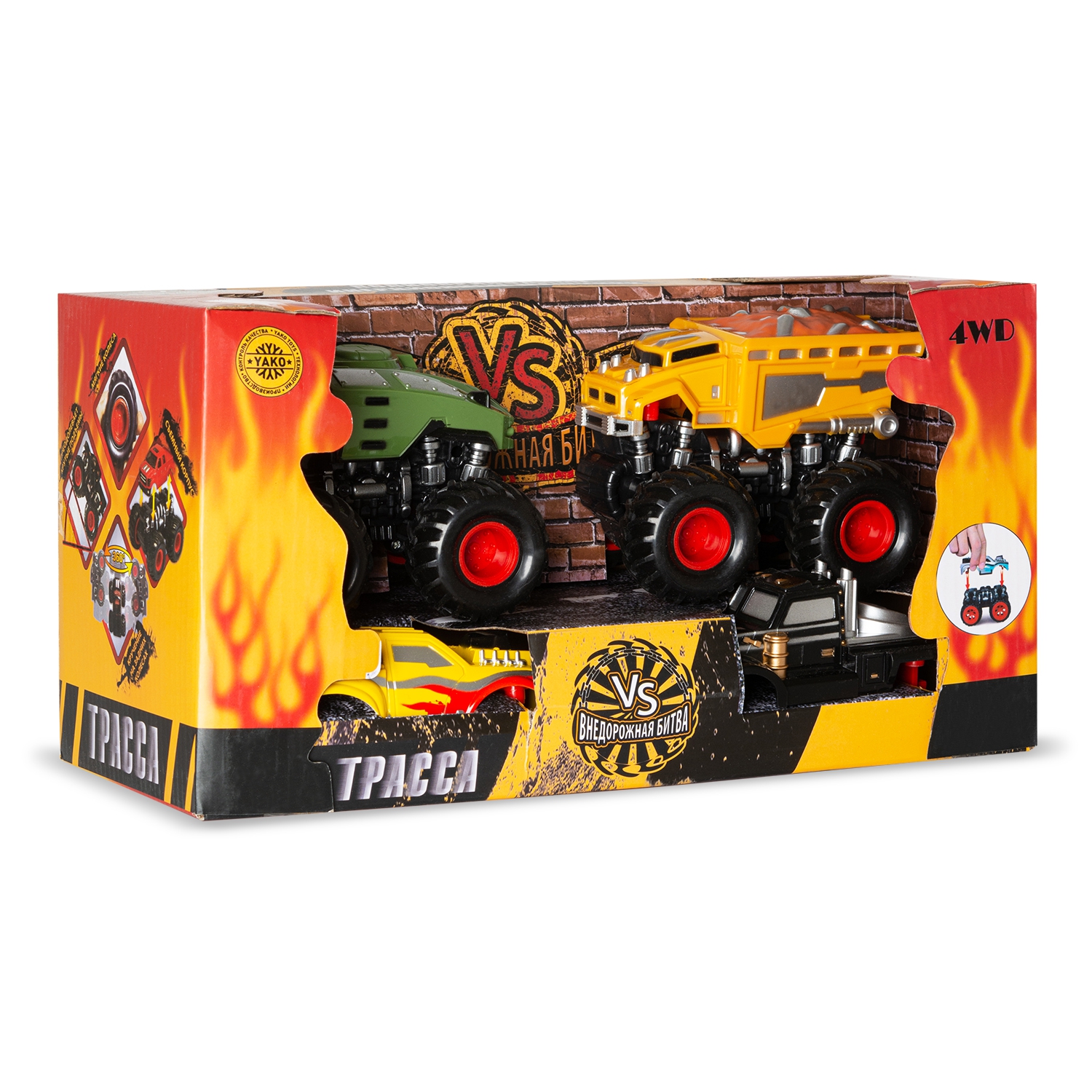 Игровой набор Handers Дуэль больше мощности HAC1602-069 //желто-зеленый - фото 3