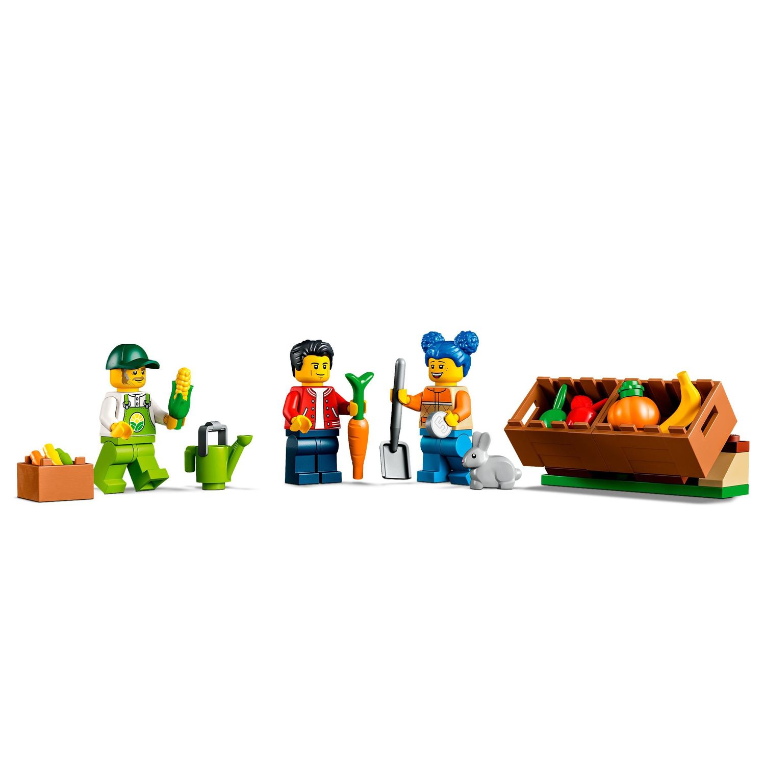 Конструктор LEGO City City Farmers Market Van 310 дет. - фото 7