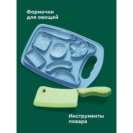Тесто-пластилин Junion Леса Салатии 5 цв.