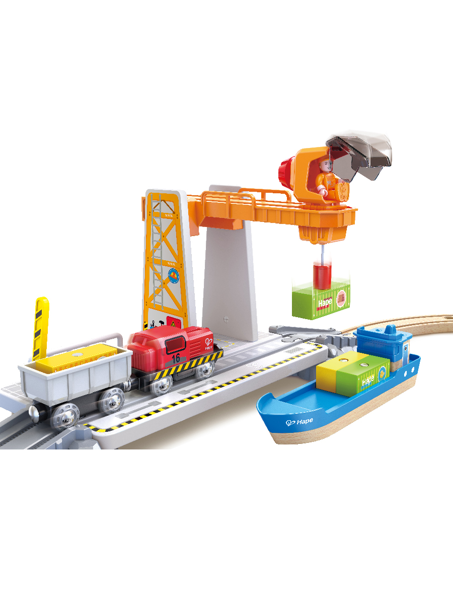 Набор железнодорожный Hape E3790_HP - фото 11