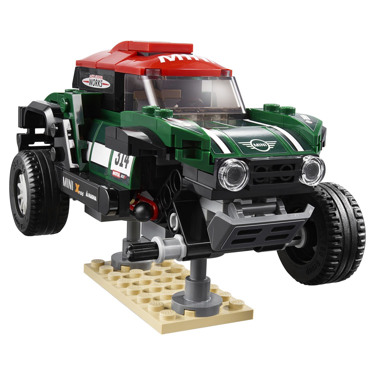 Конструктор LEGO Speed Champions Mini Cooper 1967 и 2018 - фото 16