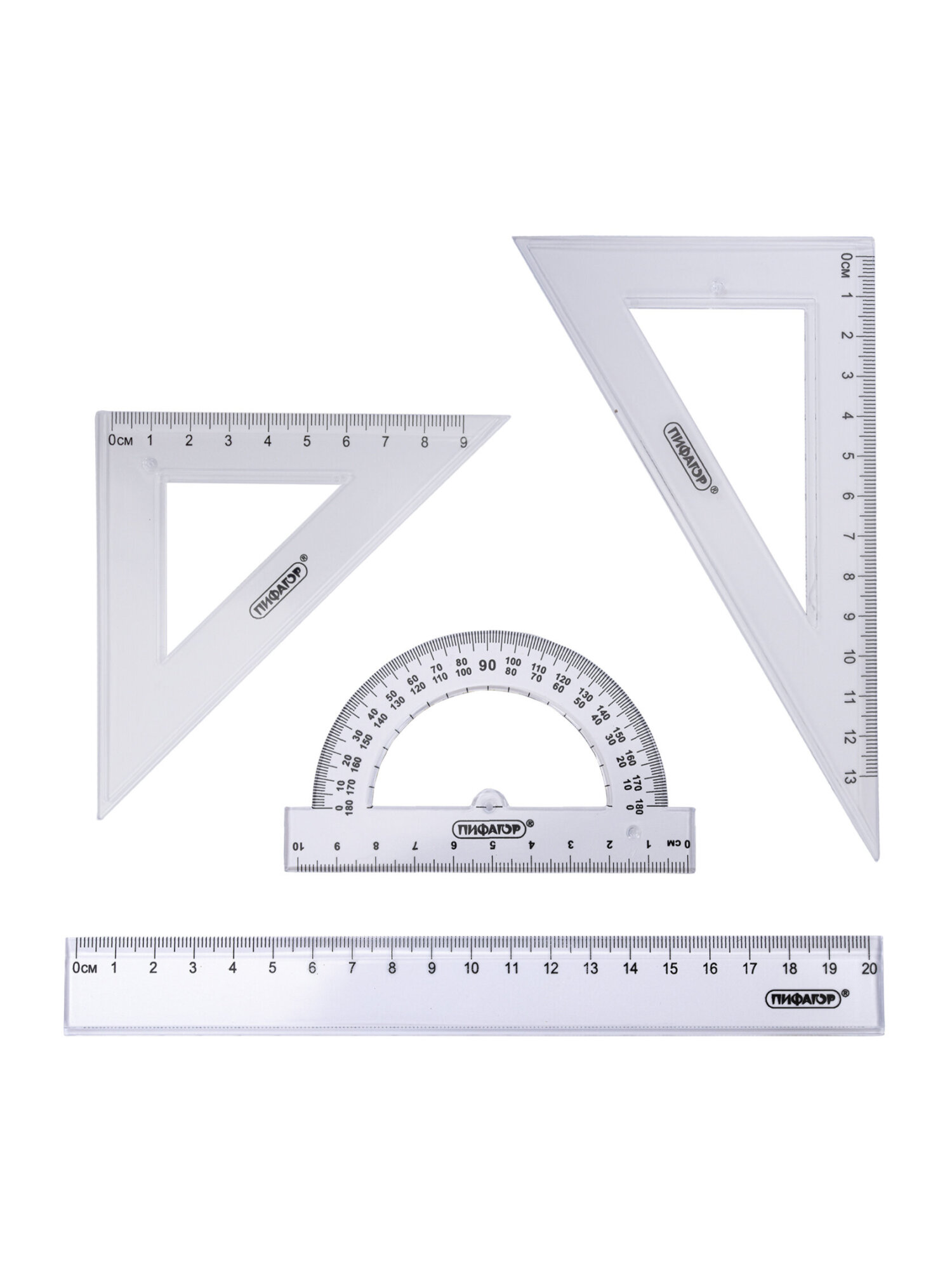 Набор чертёжный Пифагор - фото 3