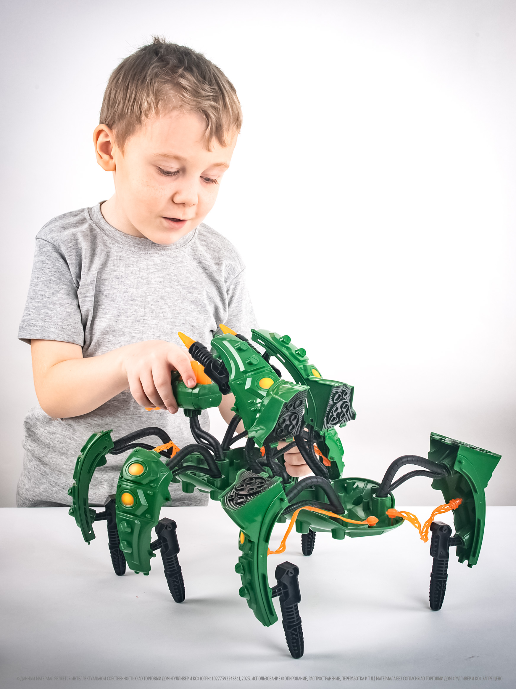 Фигурка GIGA BOTS Робот Зверь-Аракнис - фото 6