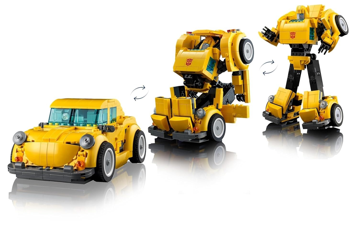 Конструктор LEGO Icons Бамблби блочный - фото 2