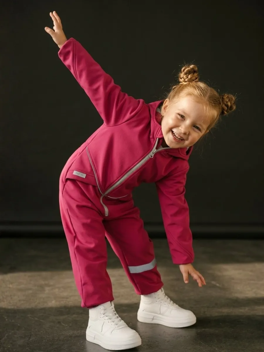 Комбинезон Minilik КОМБЕЗ.Софт.Розовый - фото 3