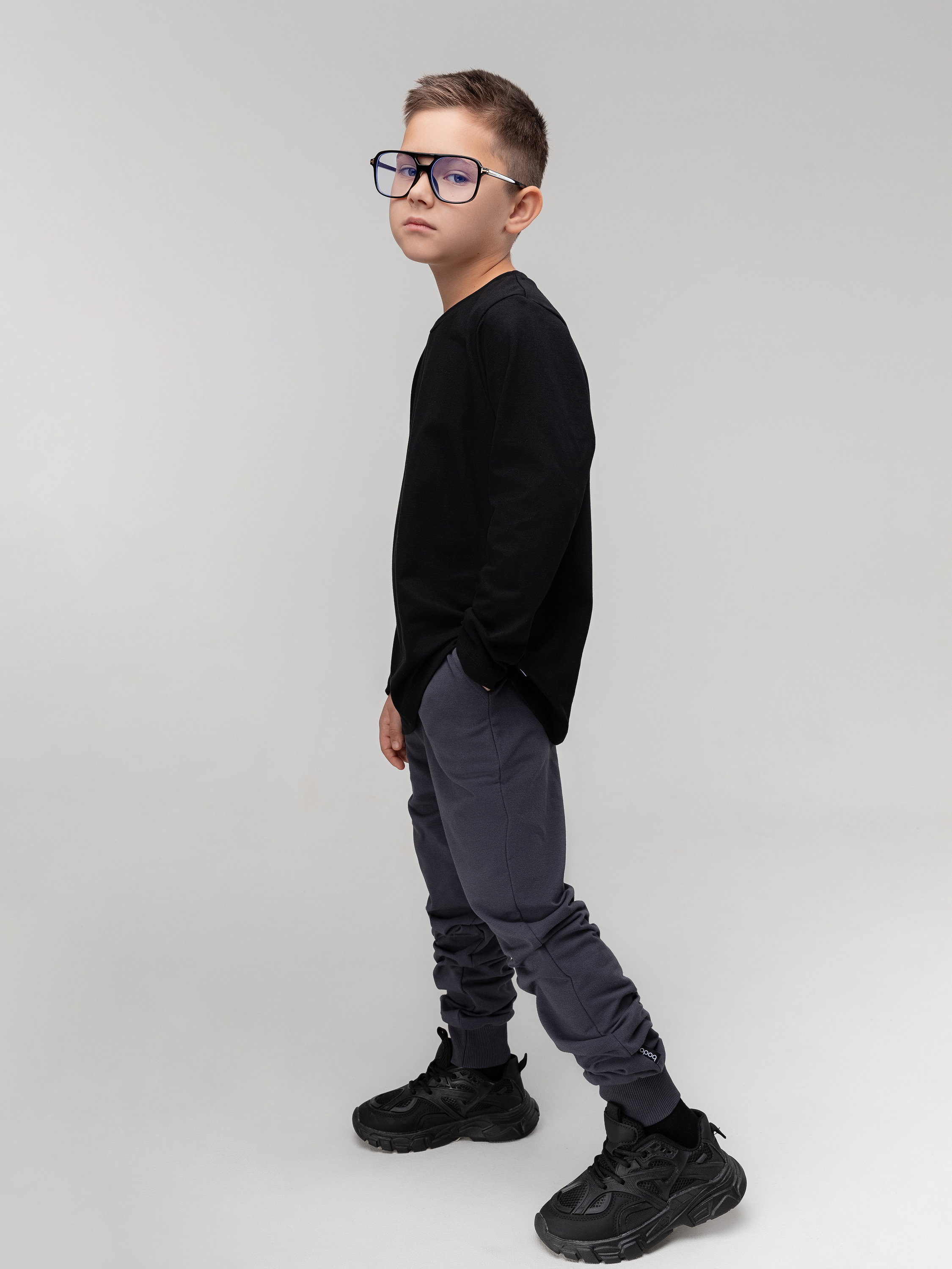 Брюки спортивные Bodo 6-338МU_серый - фото 4