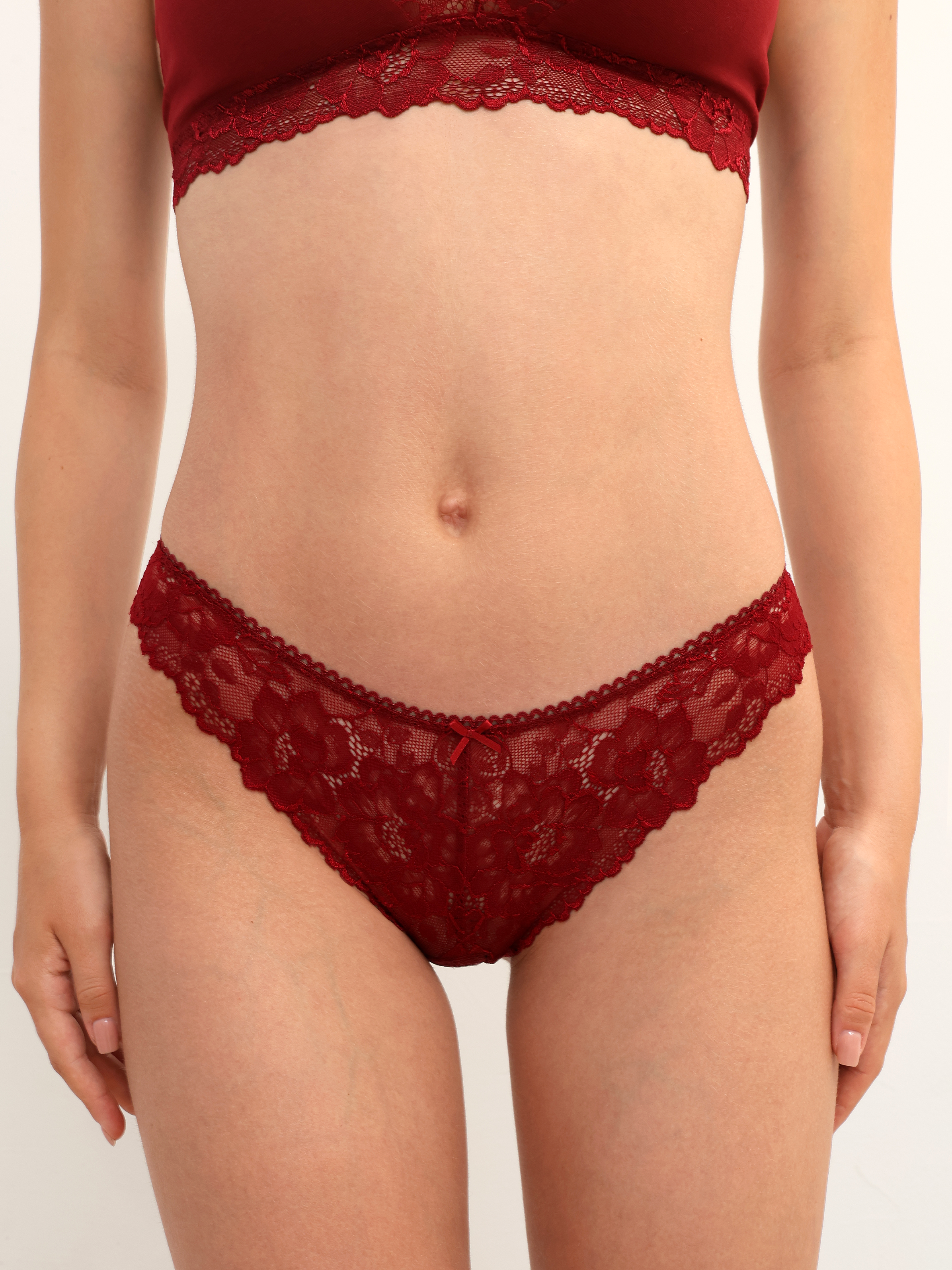 Трусы стринги КрилоникО 610-445/гранат - фото 10