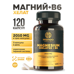 БАД к пище MISHIDO Магний+B6 120 капсул массой 800мг
