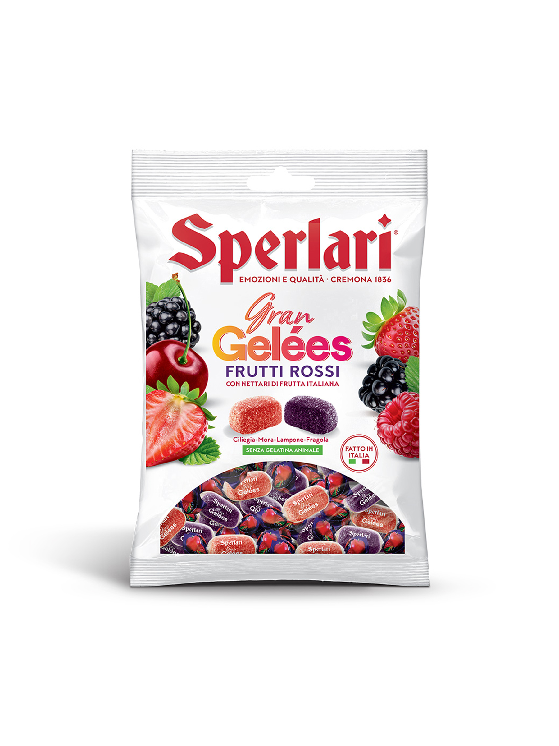 Мармелад Sperlari клубника-вишня-ежевика-малина - фото 1