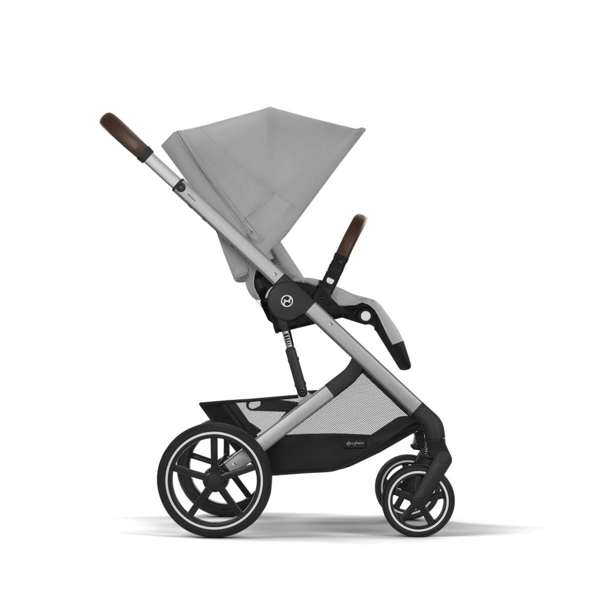 Коляска прогулочная Cybex Balios S Lux 2025 серый - фото 7