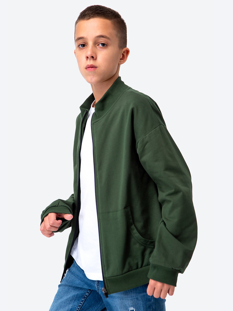 Толстовка HappyFox HF00159т.хаки - фото 8