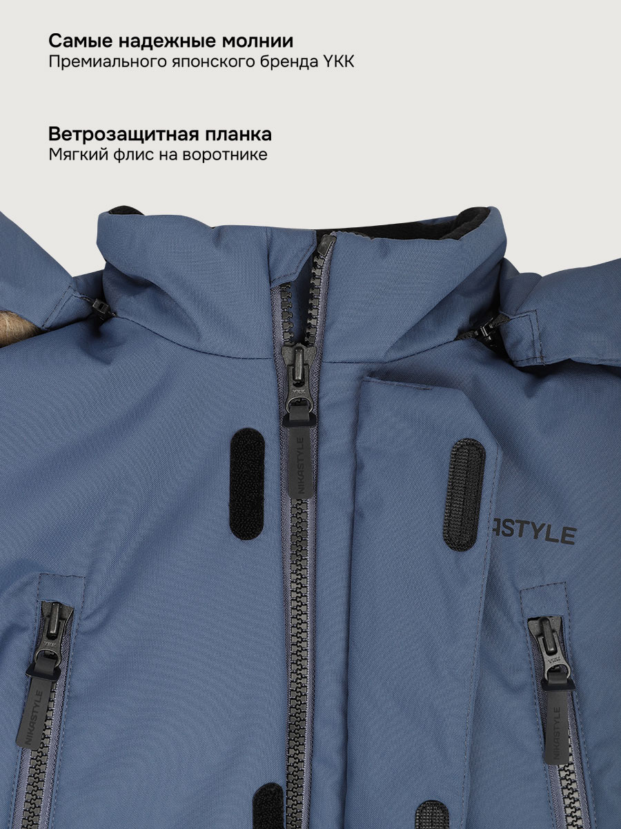 Куртка NIKASTYLE 4з7125 деним - фото 12