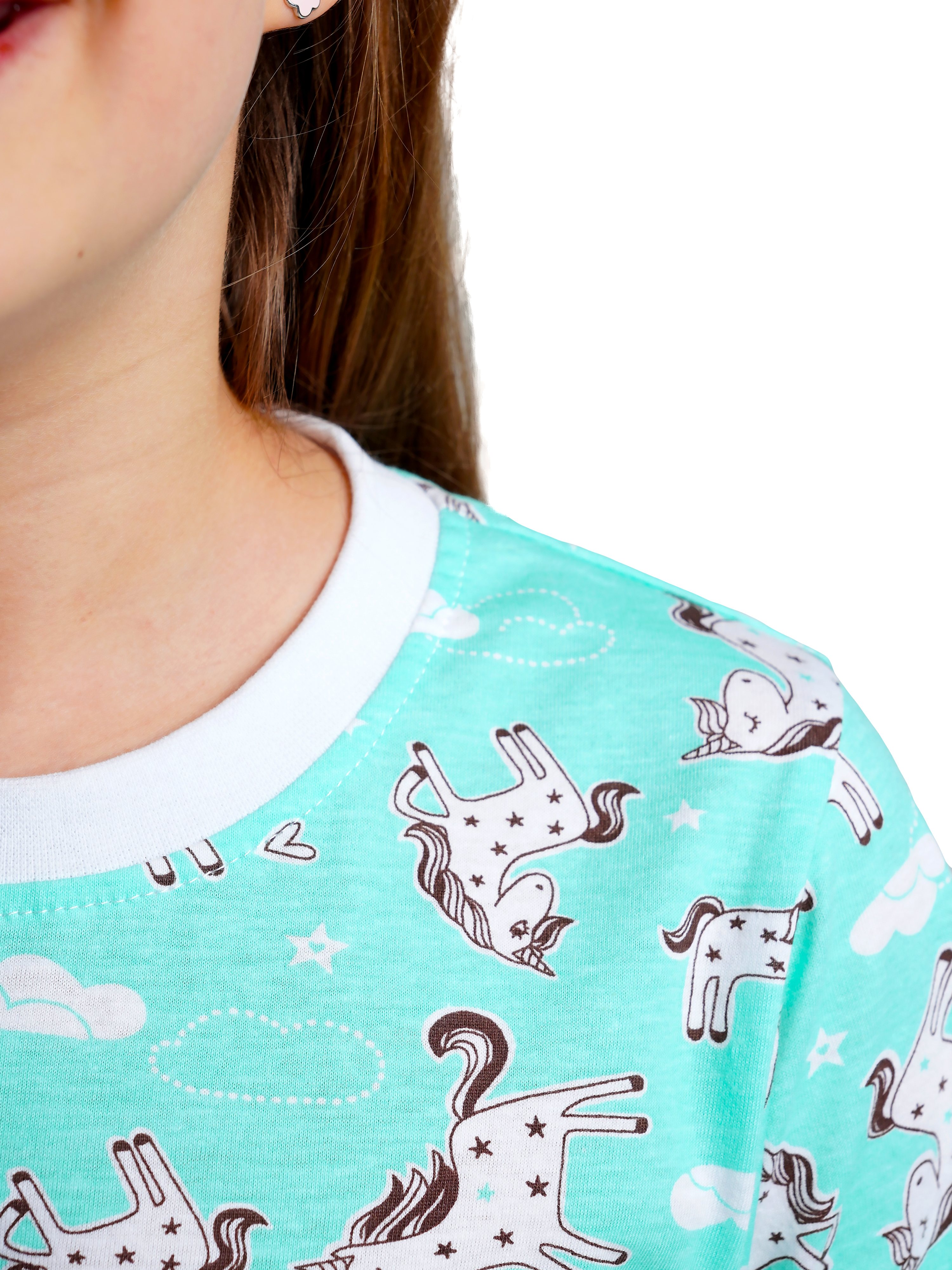 Пижама ДО-Детская Одежда 0025К/мятный - фото 13