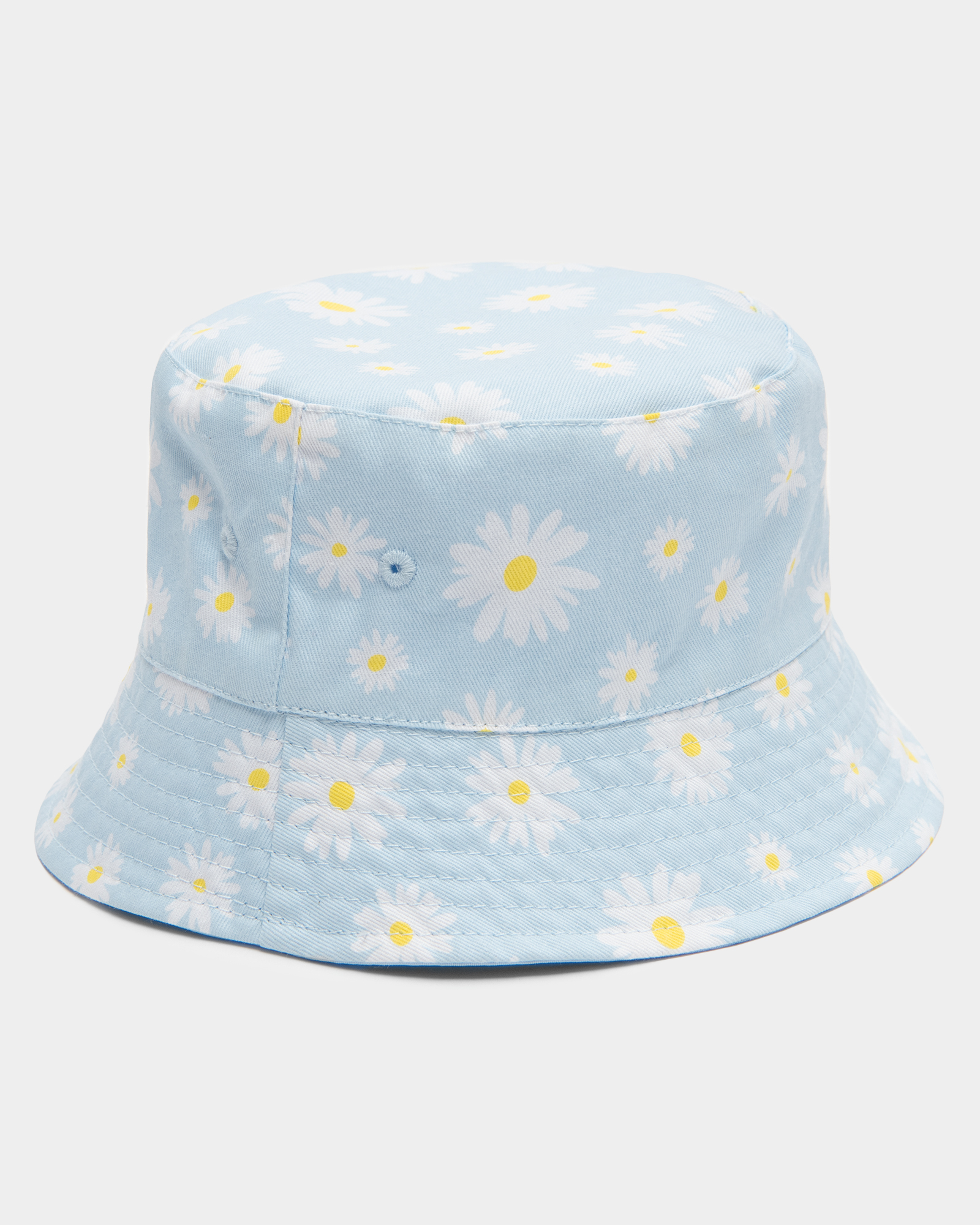 Изображение товара Панама Futurino голубая с цветочным принтом 48