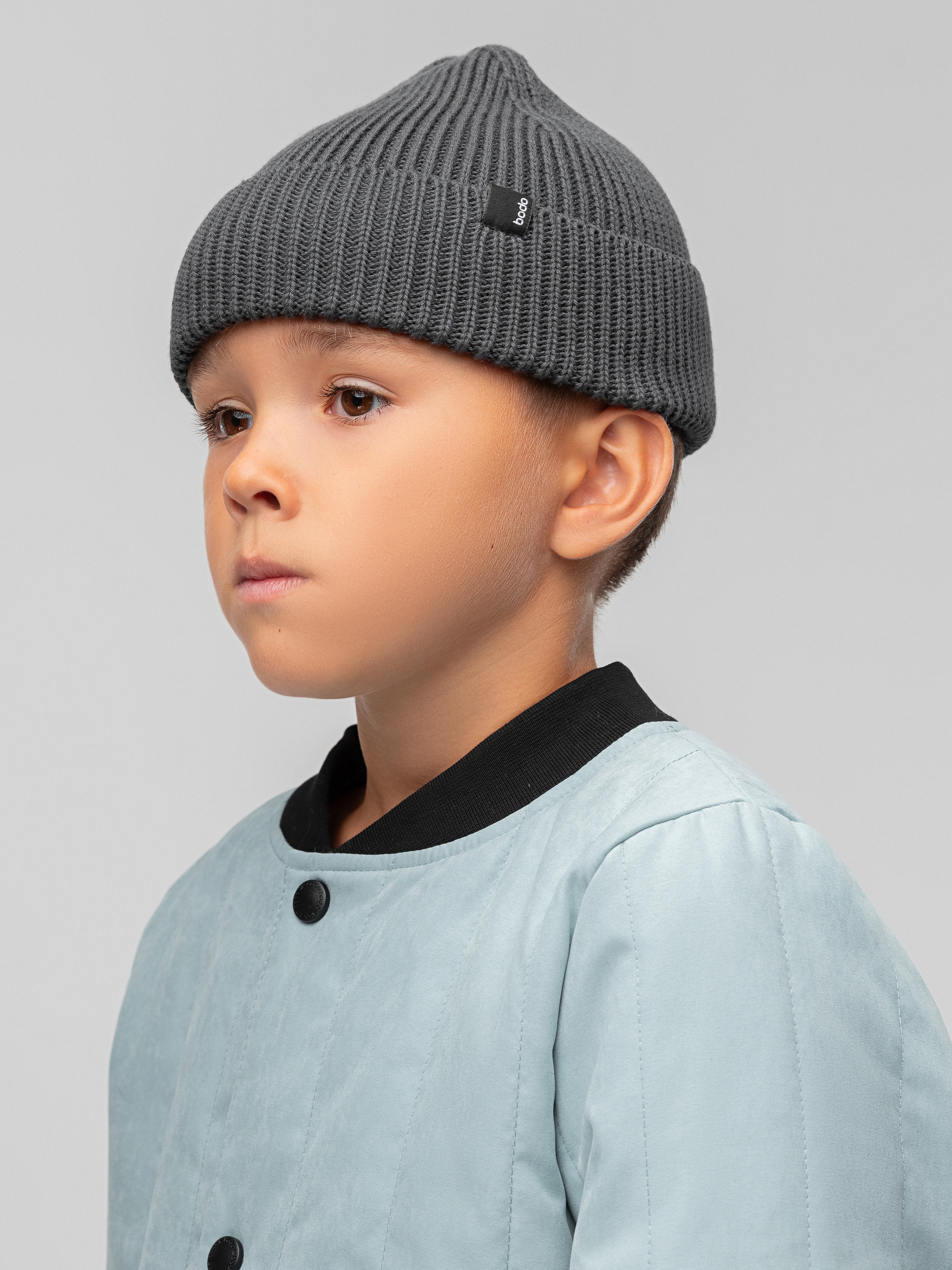 Шапка Bodo 10-403MU_графит - фото 1