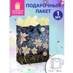 Пакет подарочный Золотая сказка для упаковки подарка на день рождения