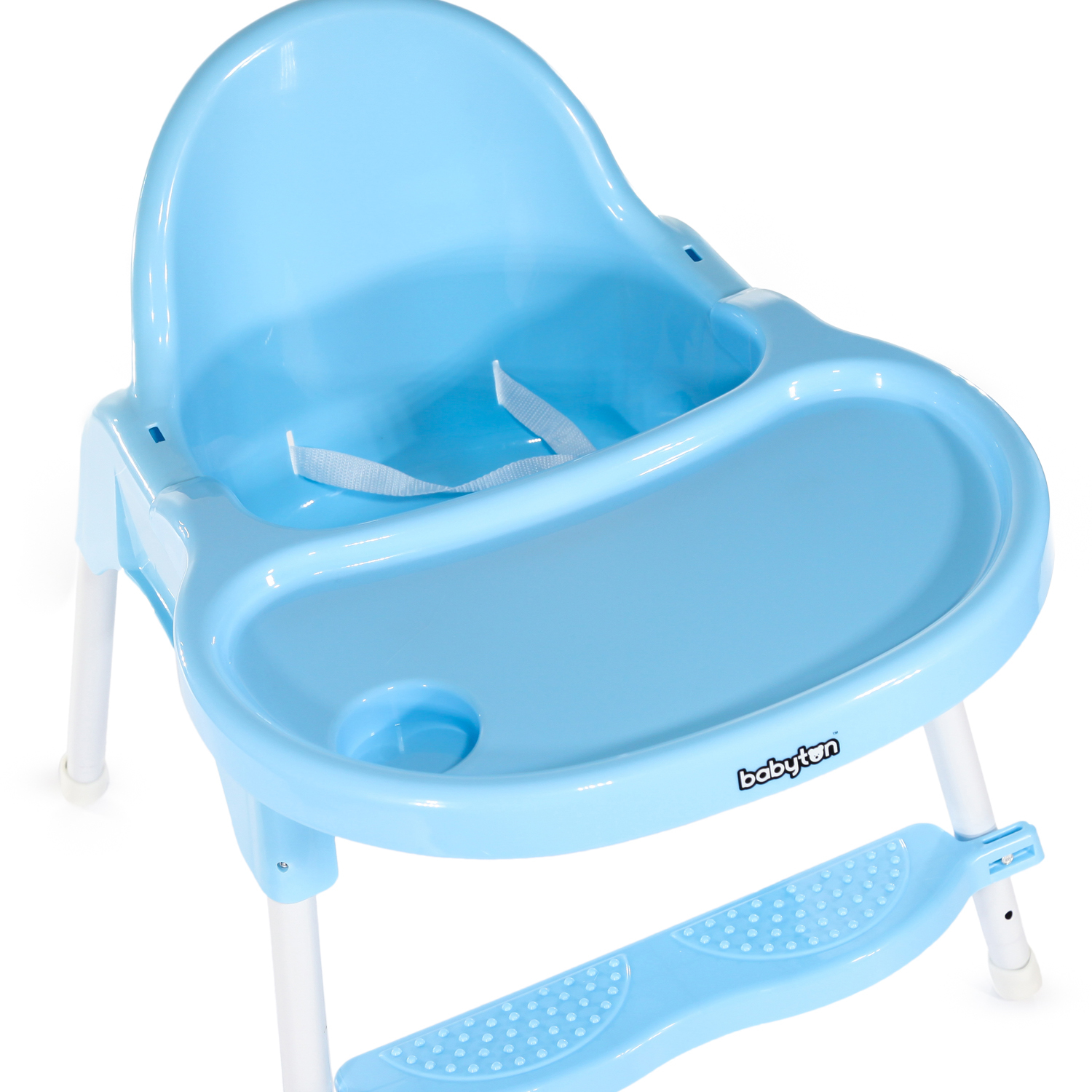 Стульчик для кормления Babyton Blue трансформер - фото 13