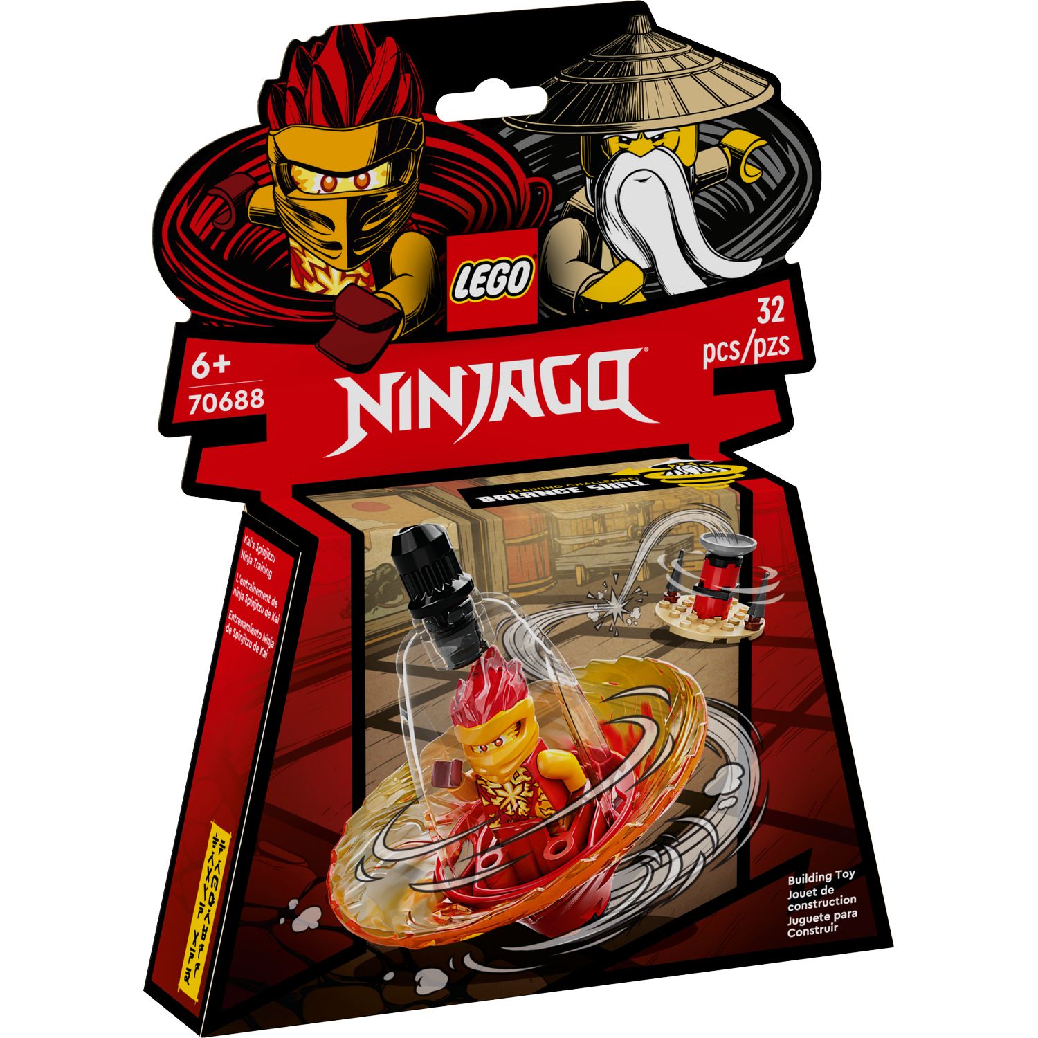 Конструктор LEGO NINJAGO Обучение кружитцу ниндзя Кая 32 дет. - фото 2