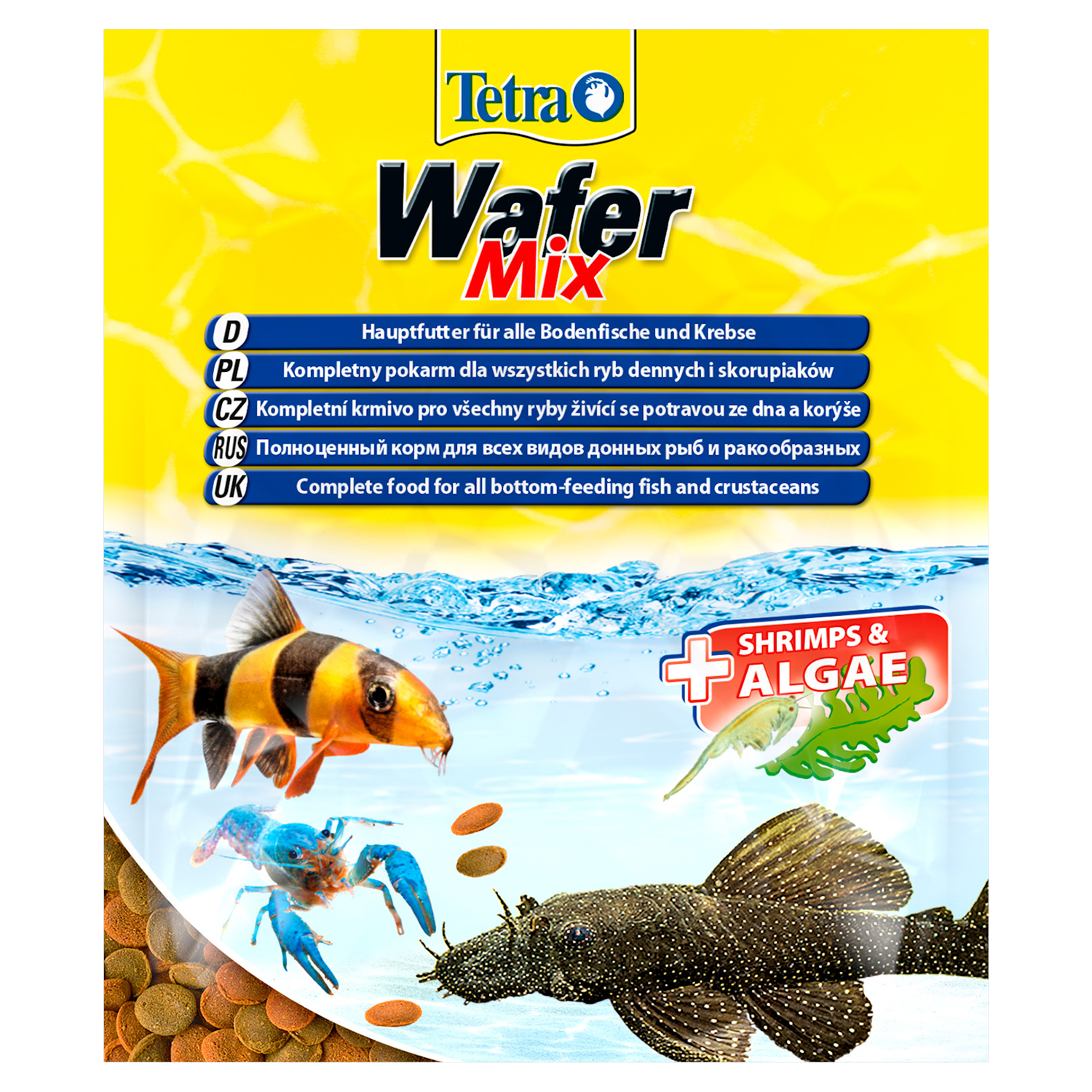 Корм для рыб Tetra WaferMix всех донных чипсы 15г - фото 1