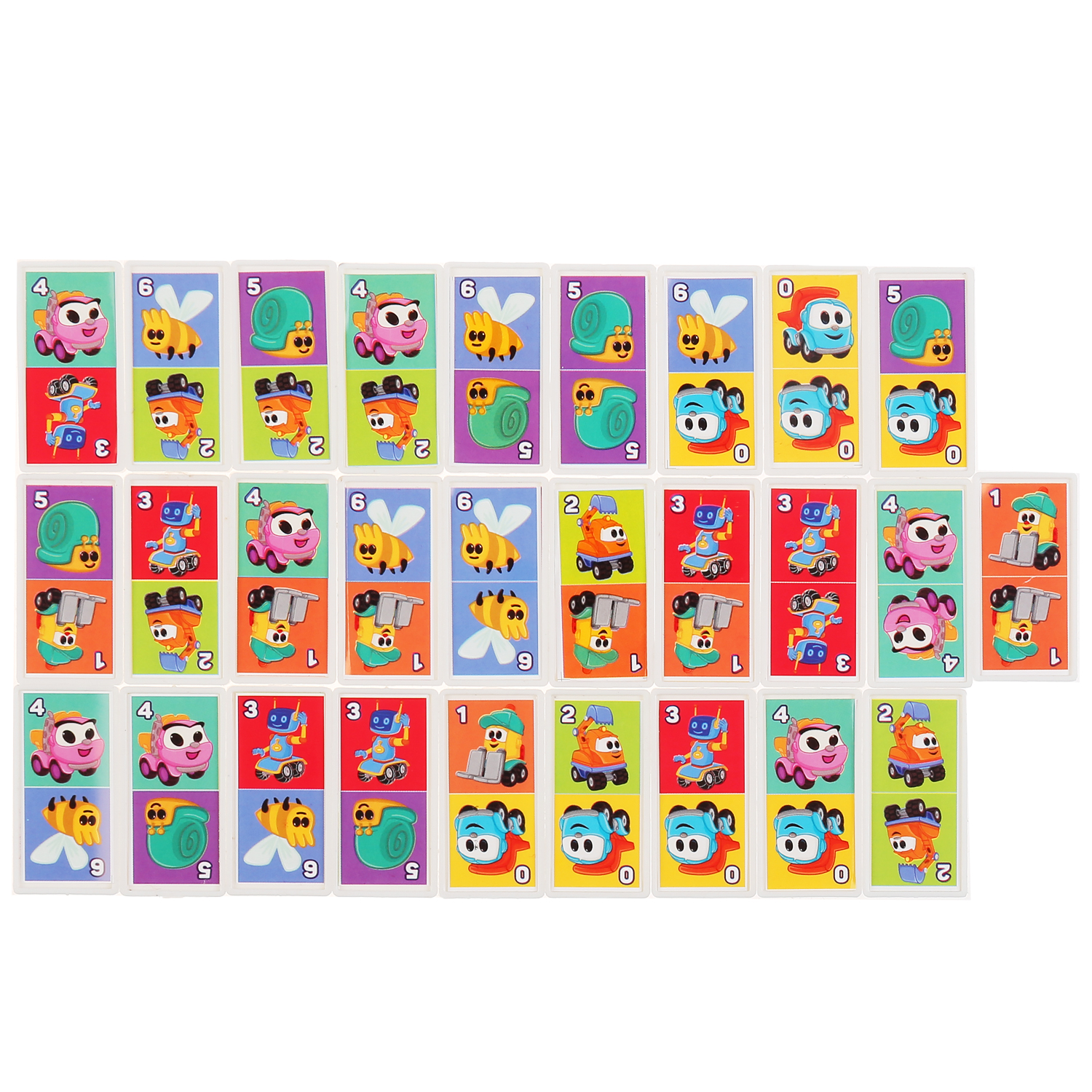 Настольная игра Умные игры Грузовичок Лева Домино - фото 2
