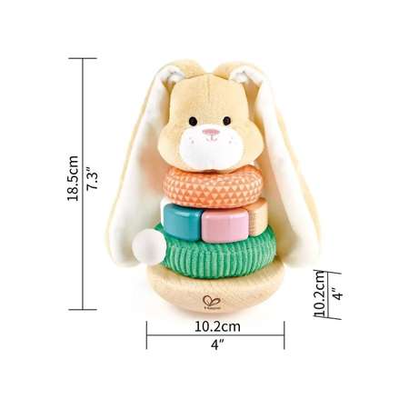 Игрушка Hape неваляшка Кролик