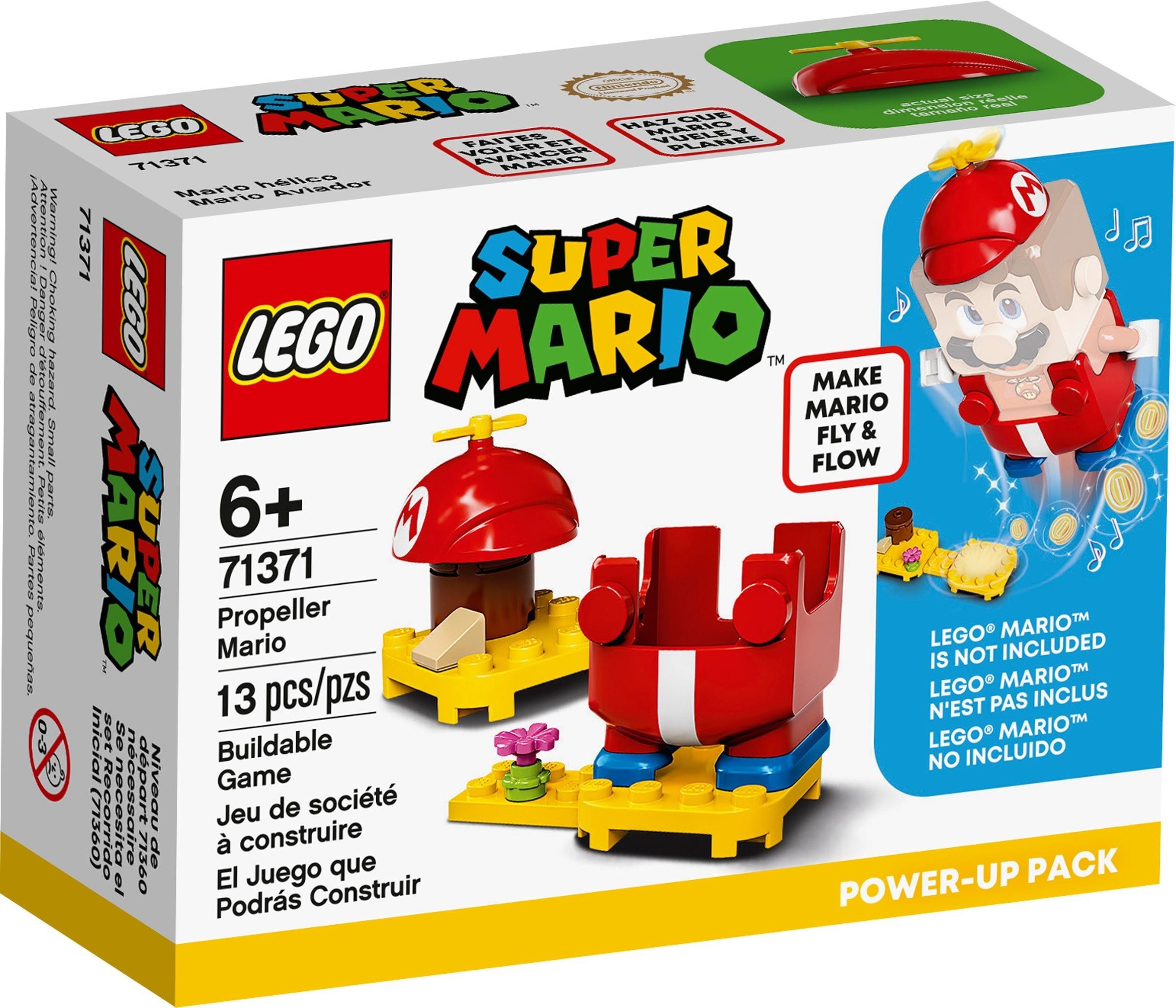 Конструктор LEGO Super Mario Марио-вертолет. Набор усилений 13 дет. - фото 1