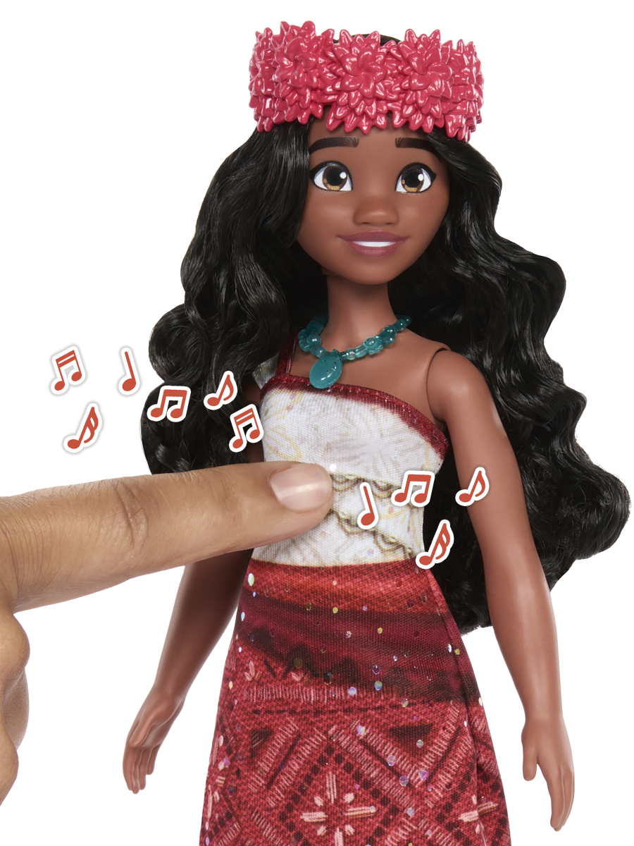 Кукла модельная Disney JBT61 Моана поющая 2 Mattel высота 27 см JBT61/JHH26 - фото 7