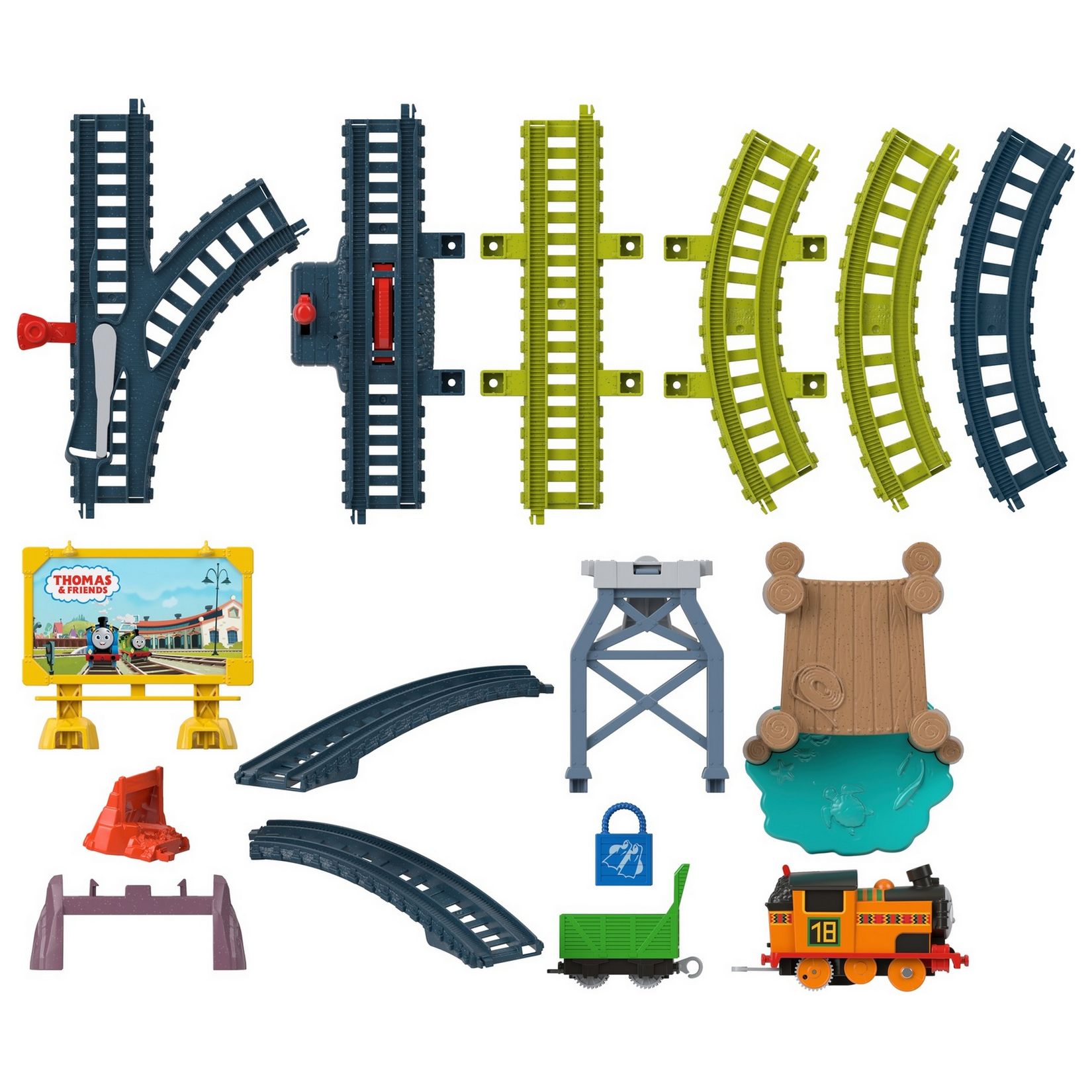 Развивающая железная дорога Thomas and Friends HGY78 - фото 8