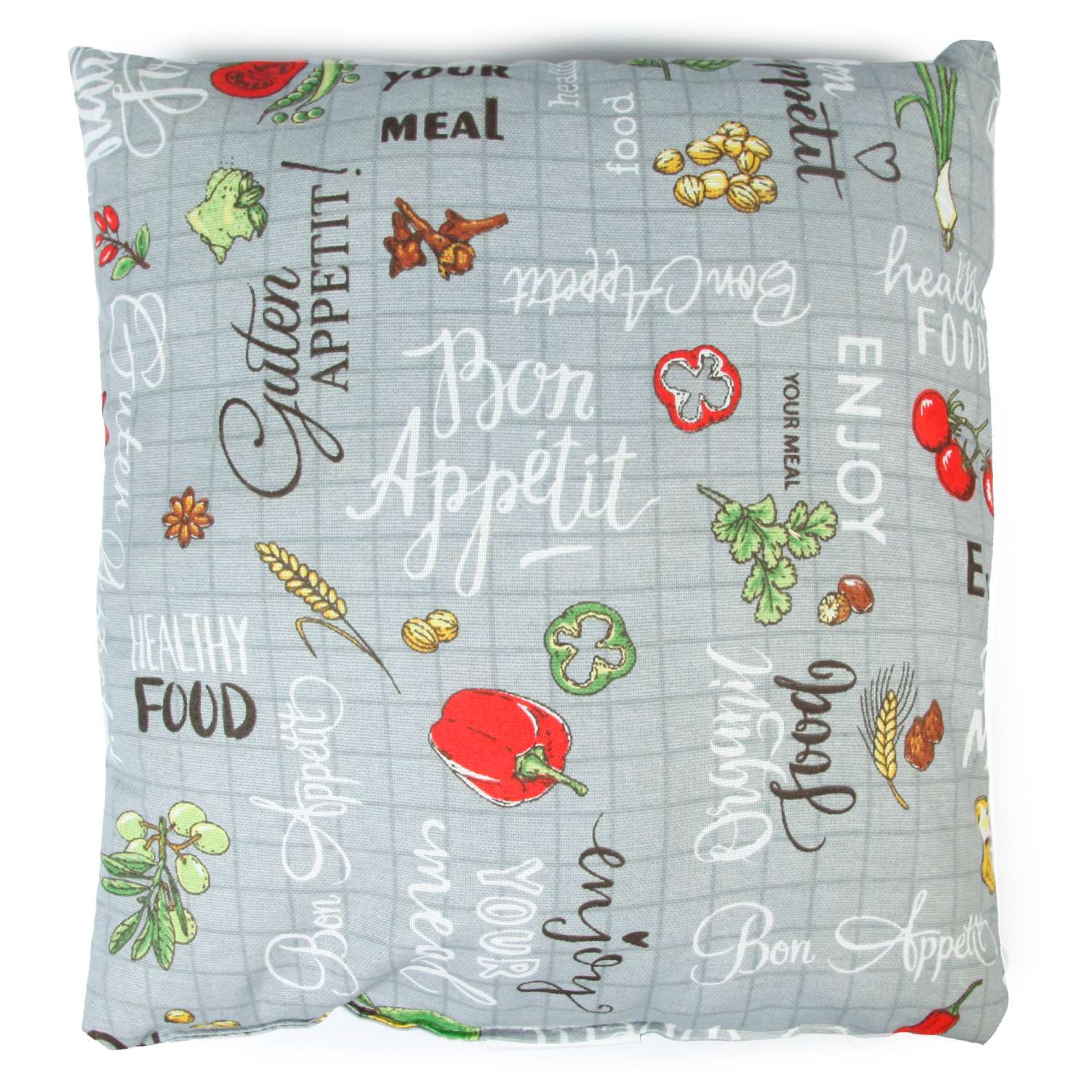 Подушка декоративная Хаски Home Бон Аппетит 40*40 - фото 1