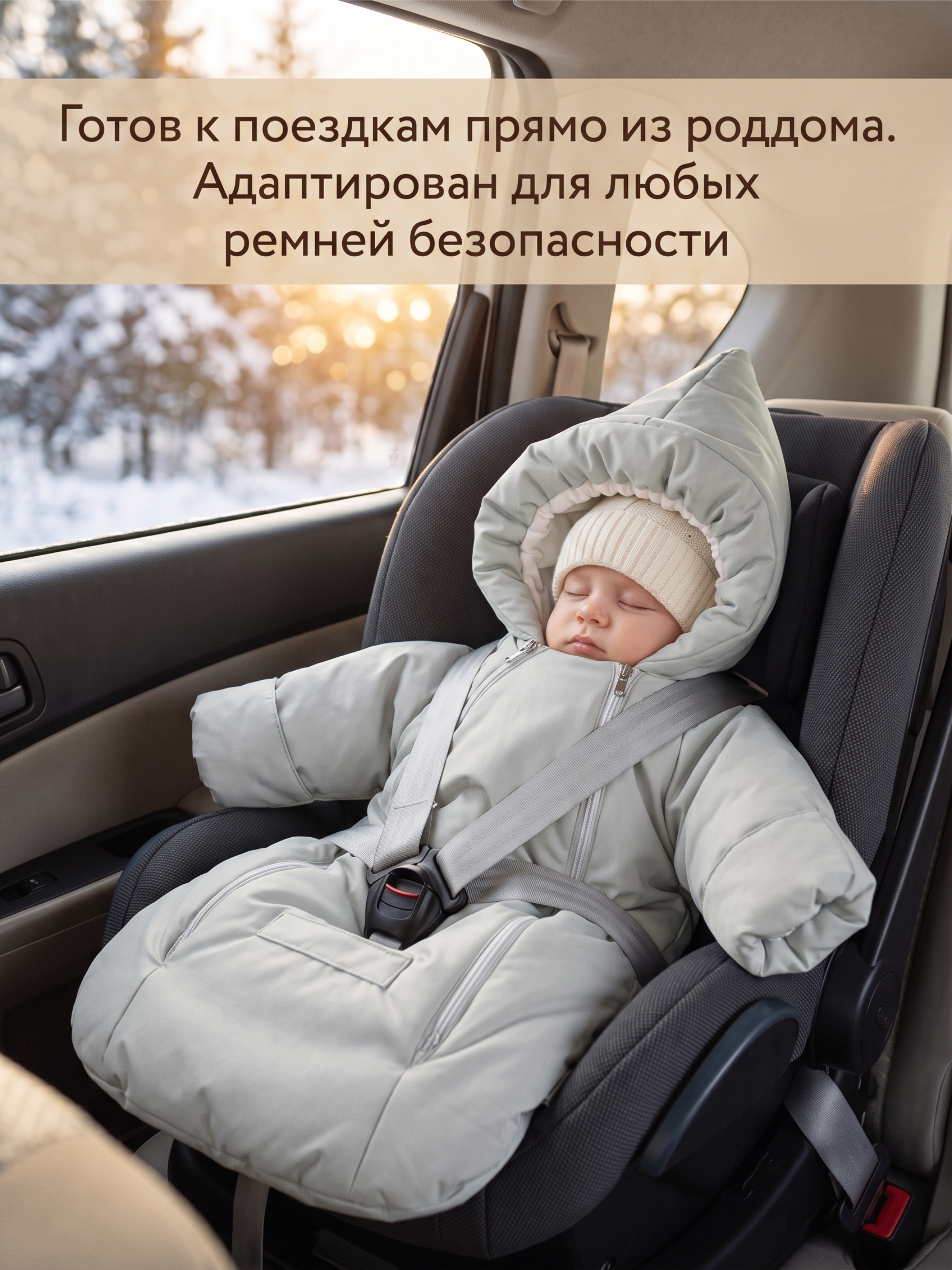 Конверт-комбинезон СОННЫЙ ГНОМИК 929/55 - фото 4