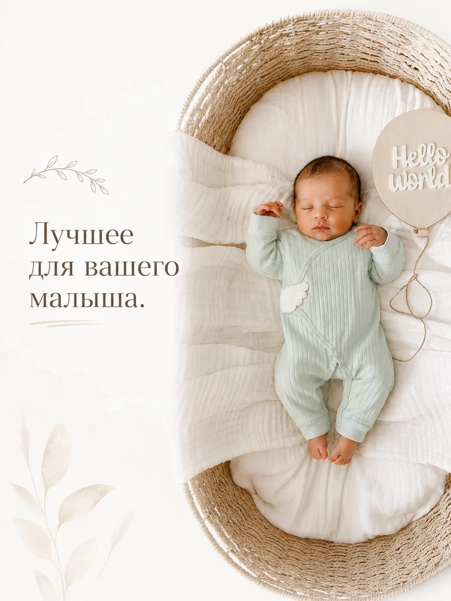 Комбинезон Moya ta slip_green - фото 2