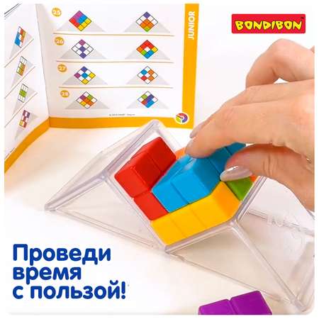 Настольная игра Bondibon логическая IQ КУБ GO