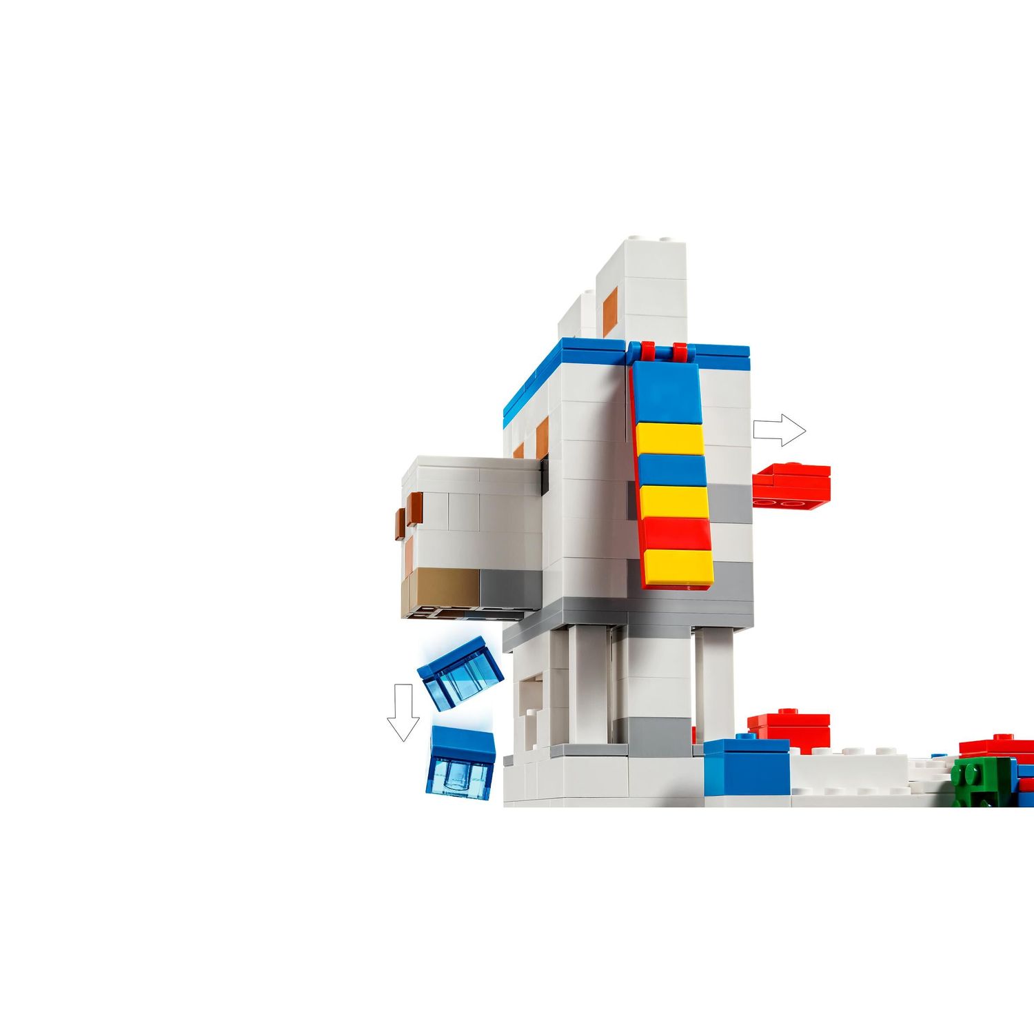 Конструктор LEGO Minecraft The Llama Village - фото 6