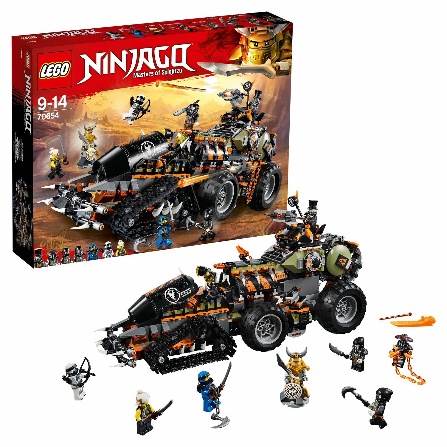 Конструктор LEGO NINJAGO блочный - фото 1