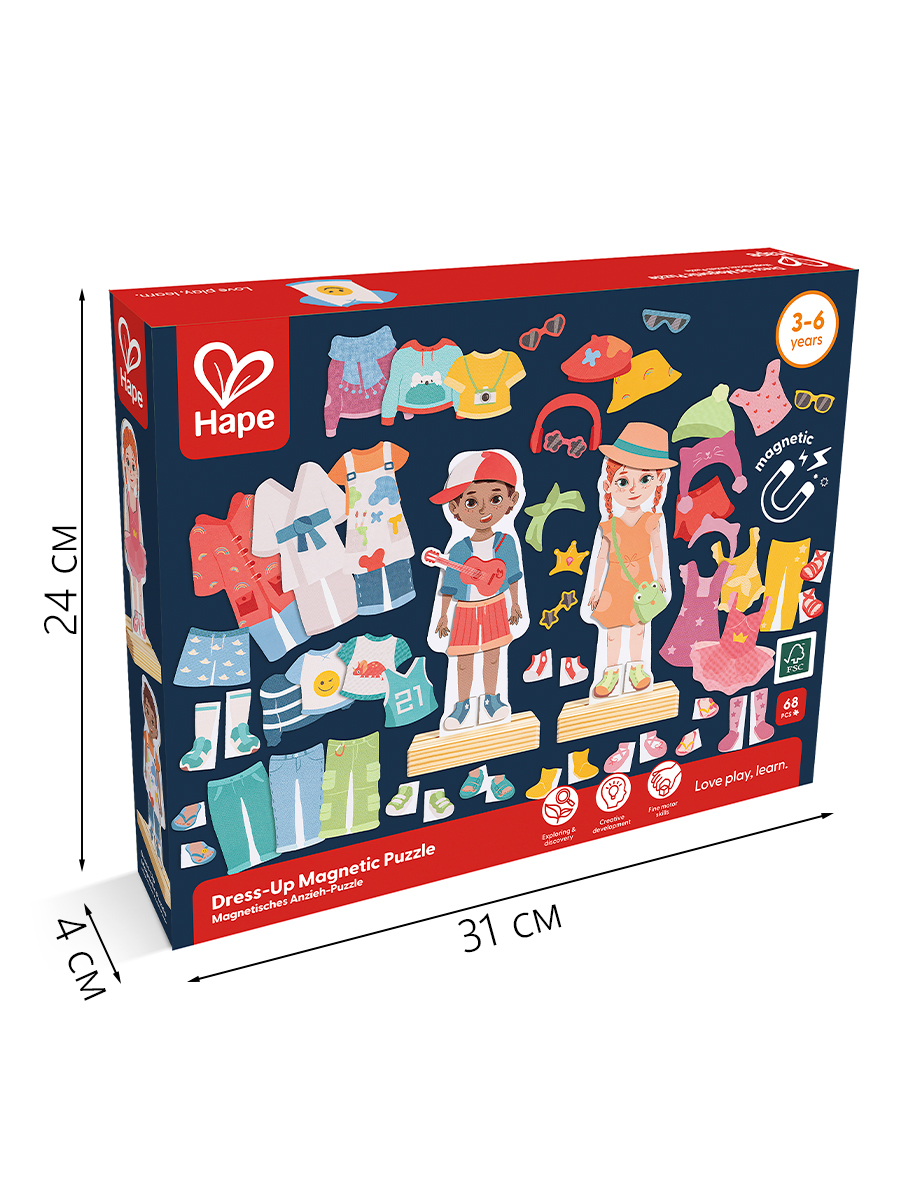 Конструктор Hape магнитный - фото 13