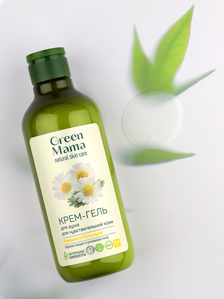 Гель-крем Green Mama для чувствительной кожи 400 мл - фото 7