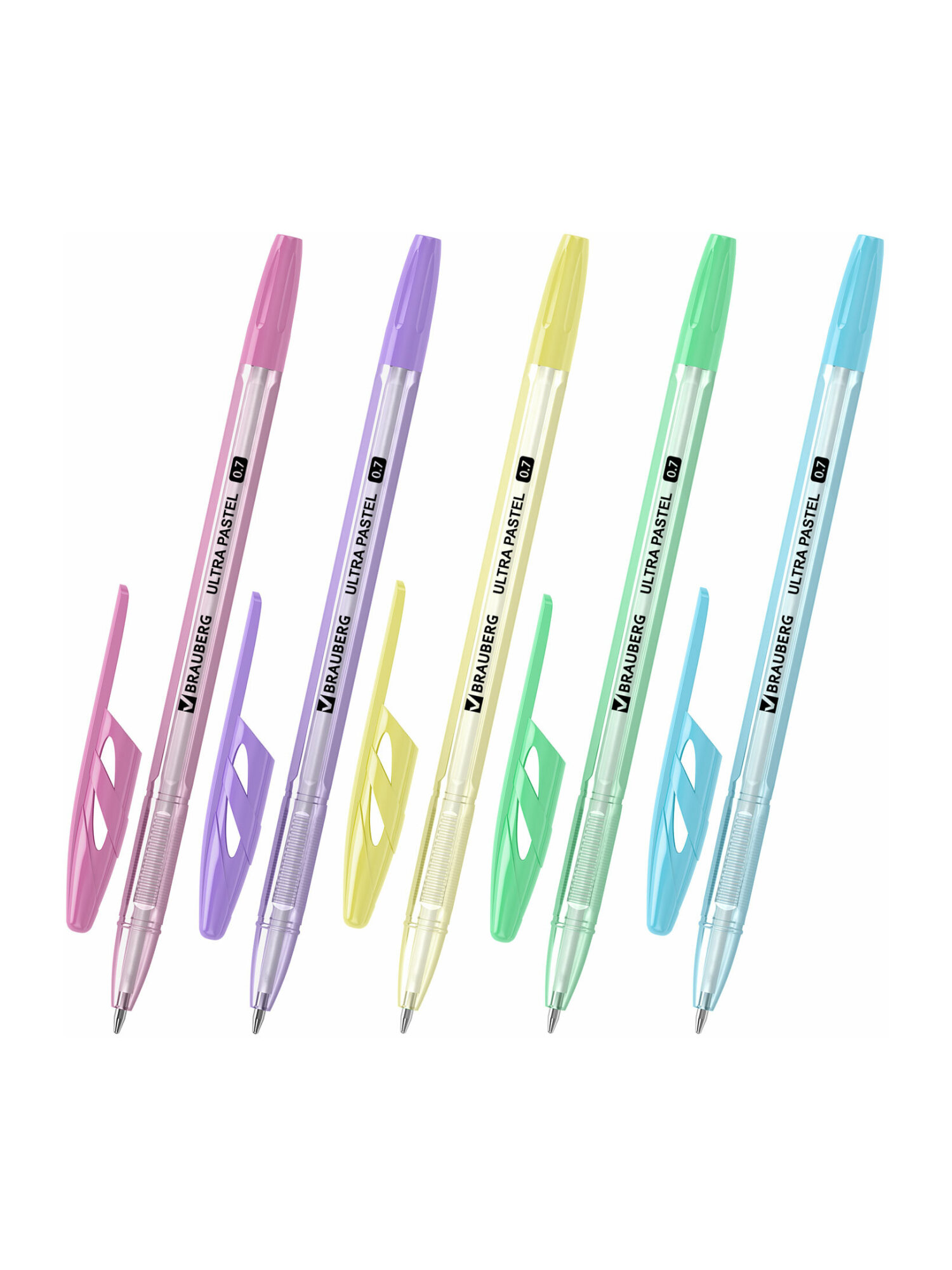 Ручка шариковая Brauberg 50 шт. - фото 7