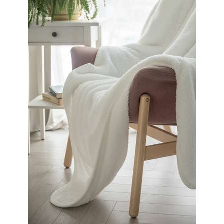 Плед LUCKY Уютный 150x200 белый T040189