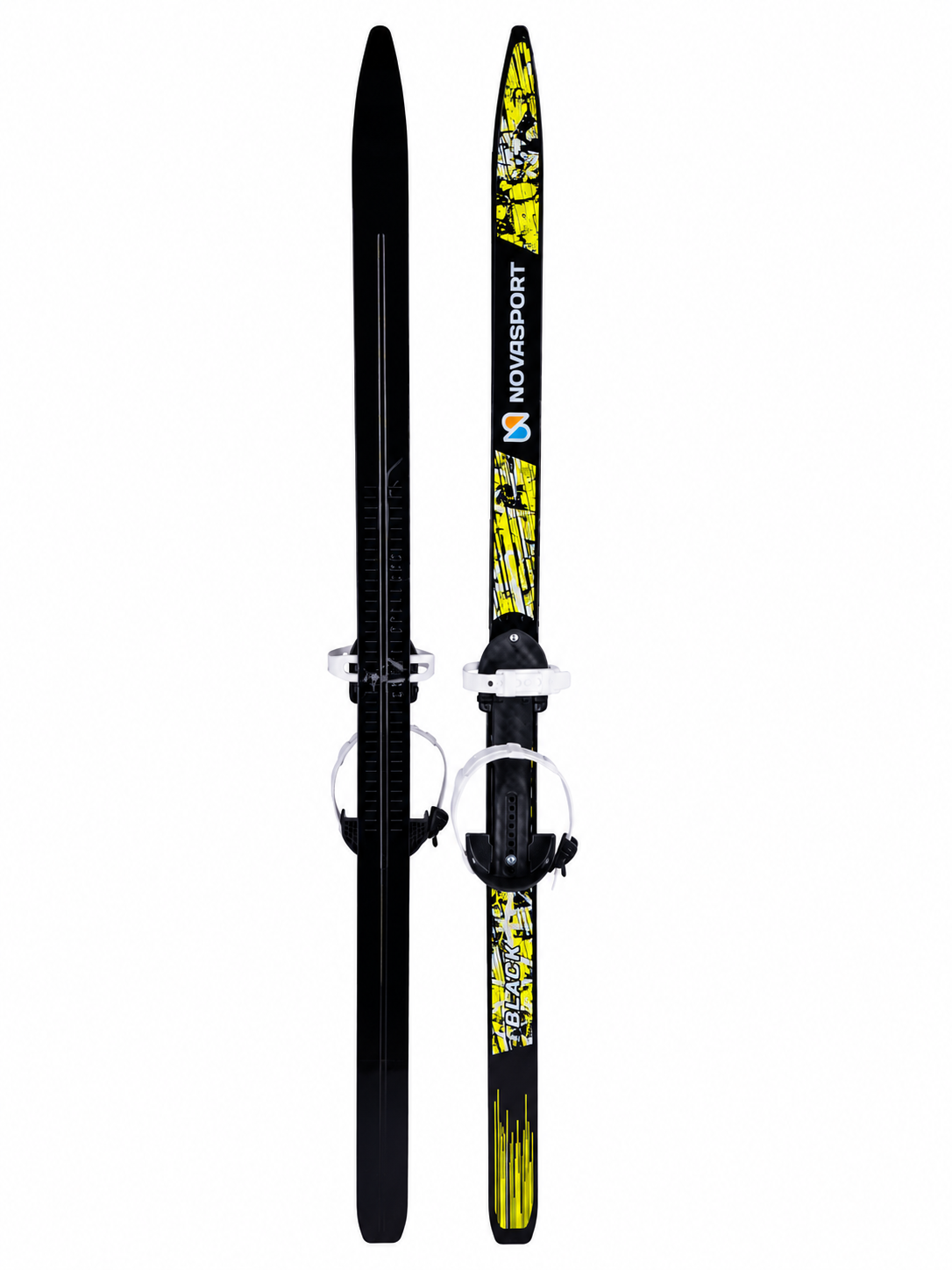 Беговые лыжи Детские Novasport Black 120 см - фото 10