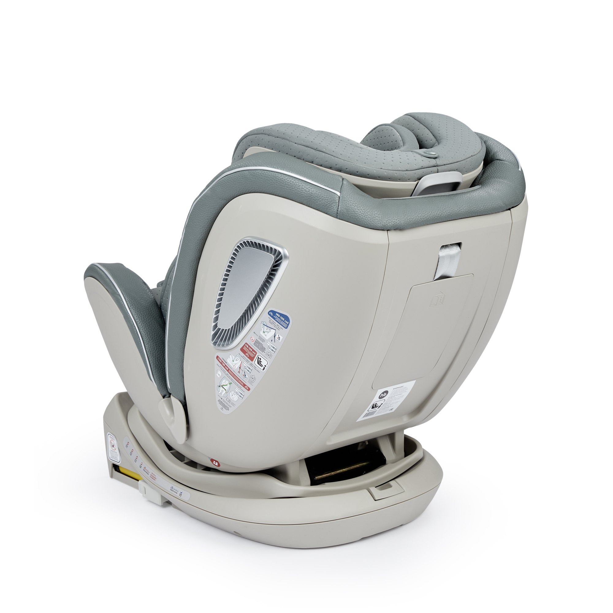 Автокресло Happy Baby I-Unix Isofix 0+/1/2/3 (0-36 кг) зеленый - фото 20
