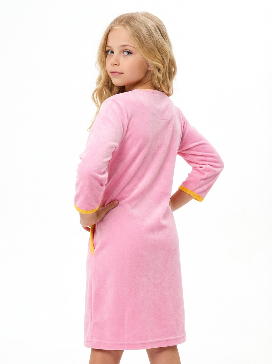 Халат TOTEMFOX 831В2F/розовыйКотик - фото 3