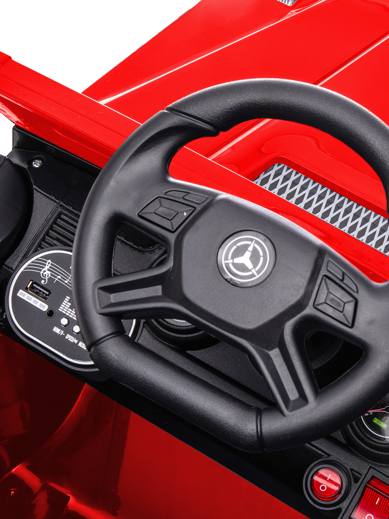 Электромобиль TOMMY Mercedes MB-6 С пультом ДУ - фото 13