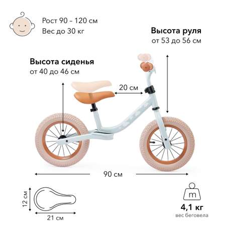 Двухколесный беговел Happy Baby 12 дюймов