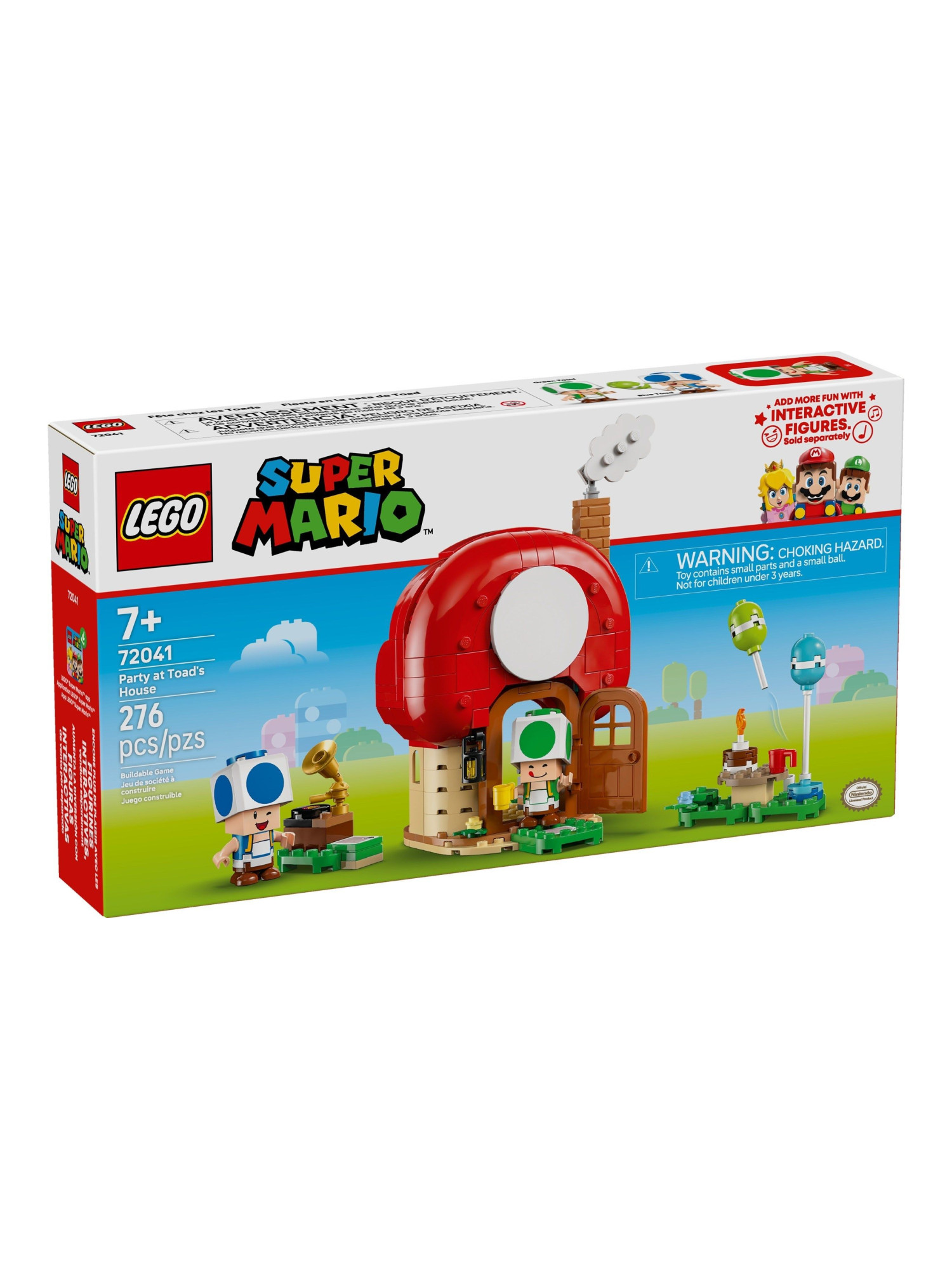 Конструктор LEGO Super Mario Праздник в доме Тоада 276 дет. - фото 1
