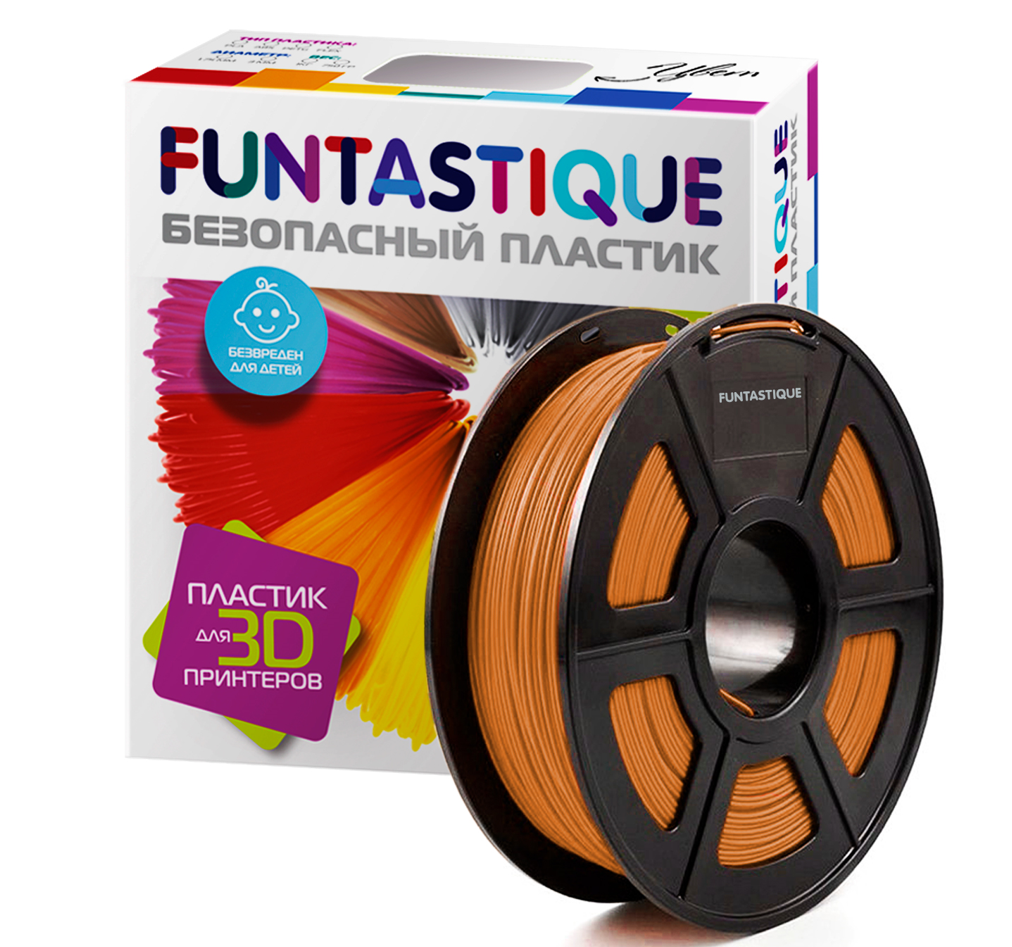 Пластик FUNTASTIQUE PETG Янтарный - фото 1