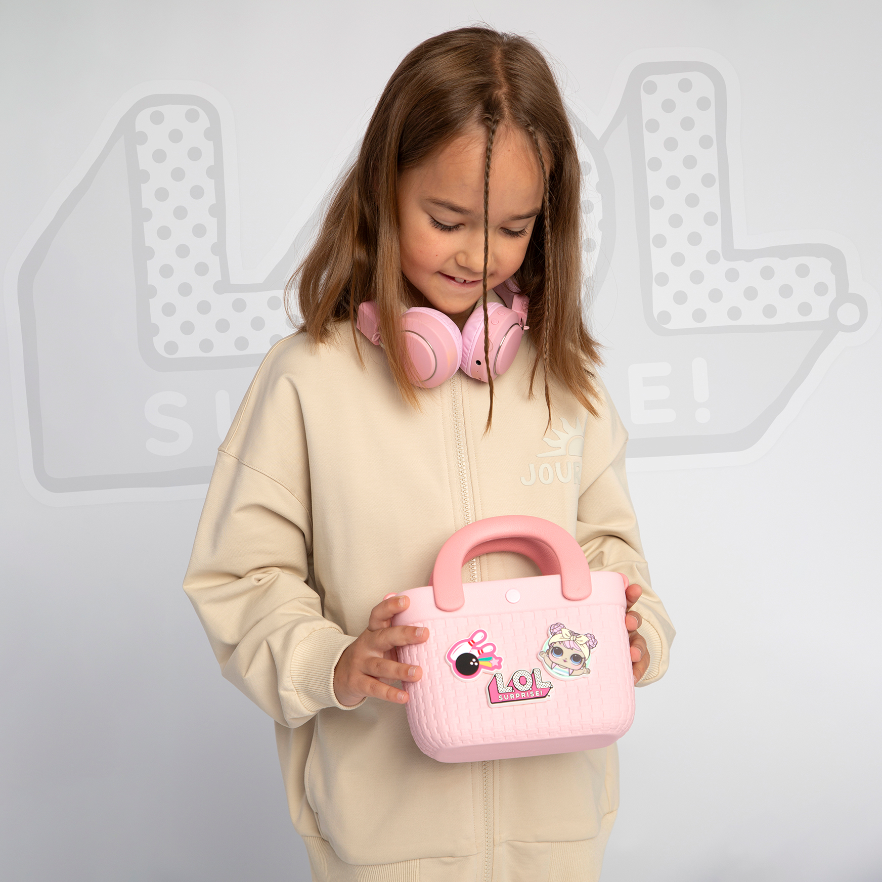 Сумка L.O.L. Surprise! розовая корзинка + джиббитсы - фото 12
