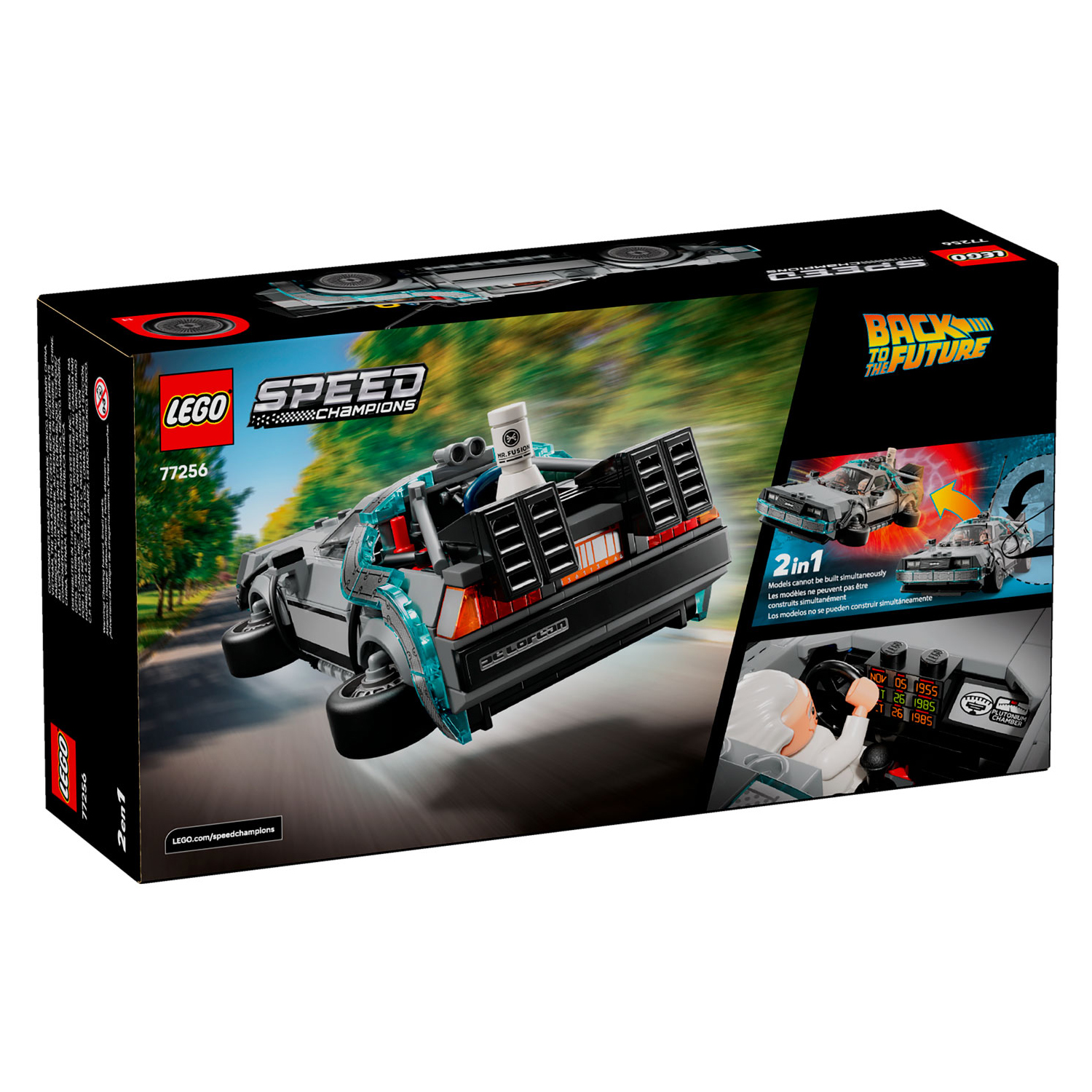 Конструктор LEGO Speed Champions Машина времени 357 дет. - фото 3